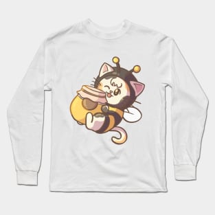 Bee Cat Long Sleeve T-Shirt